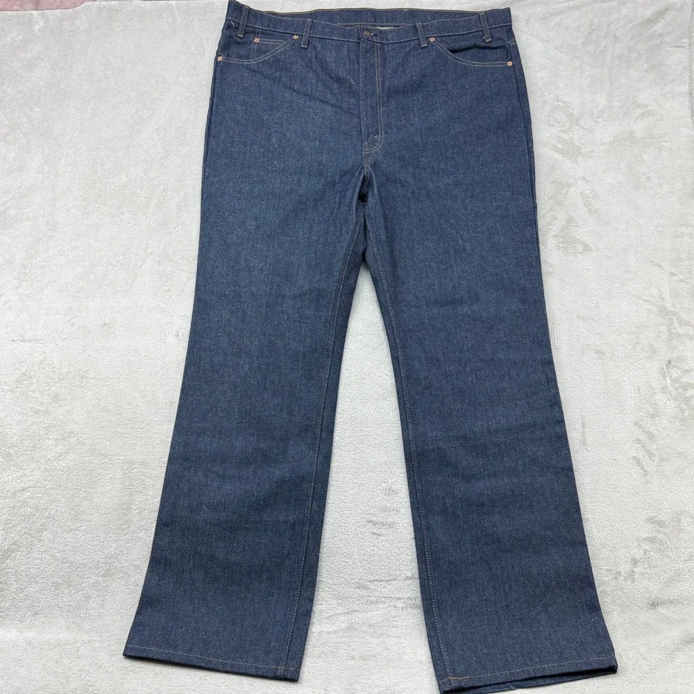 Vintage 1985 Levi's 517 Orange Tab Bootcut Jeans Mens 44x32 Made in USA RARE